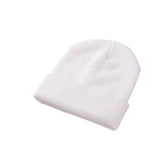 Red Beanie Hat Woolen Cap Autumn and Winter Men and Women Sleeve Cap
