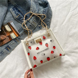 Strawberry Bags Spring and Summer Cartoon Fashion