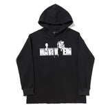 Vlone Hoodie Large V Hooded Sweater Loose Men'S And Women'S Hoodies Trendy Sweater Jacket
