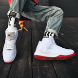 Men's Sneaks & Athletic Basketball Shoes Spring Sneakers Summer Breathable High Top Sneakers Men's Trendy Fashion Basketball Shoes