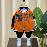 Toddler Boys Jackets Casual Baseball Jacket Spring and Autumn
