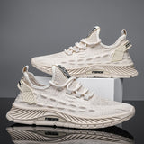 designer Sneaker Shoes Summer Breathable Fashion Sneakers Casual Low Top Solid Color Light Running Men's Shoes