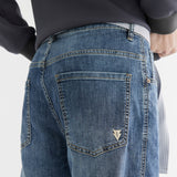 Men Jeans Straight Jeans All-Match Casual