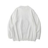 Men Sweater Cartoon Anime Print Knitwear Men 'S Pullover