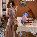 Betty Draper Valentine's Day Dress Dress Spring and Autumn Dress