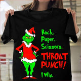 Men and Women Grinch Shirt Christmas Grinch Creative Pattern T-shirt