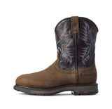 Justin Yellowstone Boots Short Round Head Leisure Winter Casual Thick Heel Snow Boots