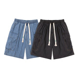 Men Shorts Summer Denim Shorts Casual Straight Pants
