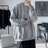 Men's Sweatshirt Autumn Crew Neck Sweater Men's Loose Leisure Sports