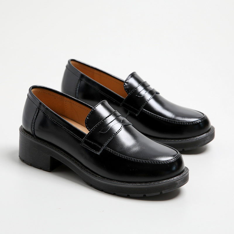 Mary Jane Shoes Jk Uniform Shoes Summer Vintage Leather Shoes Women