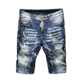 Men Jorts Stretch Shorts Cropped Pants