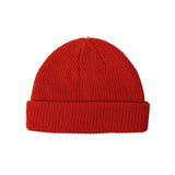 Red Beanie Hat Woolen Cap Autumn and Winter Men and Women Sleeve Cap