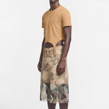 Rave Outfits Mens T Shirt Irregular Exposed Navel