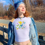 Vintage Y2g Shirts Women's Summer Top