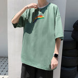 Men T-Shirts Loose Half Sleeve Printing