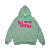 Man Fall Outfits Alphabet Embroidery Sweater Men's and Women's Loose Hooded Autumn and Winter Jacket