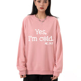 Yes I M Cold Sweatshirts Yes,I'm Cold Me 24:7 round Neck Sweater