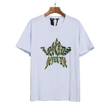 Vlone Printed Short Sleeve Casual Able Summer Clothes T Shirt
