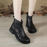 Highway Flat Sandals Flat Leather Sandal Boots Retro Comfort Mom Shoes