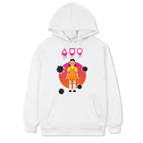 Squid Game Costume Autumn and Winter Men's and Women's Casual Loose Hooded Sweater