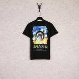 Bathing Ape T Shirt Summer Cartoon Loose-Fitting Casual Round-Neck Printed Short Sleeve T-shirt