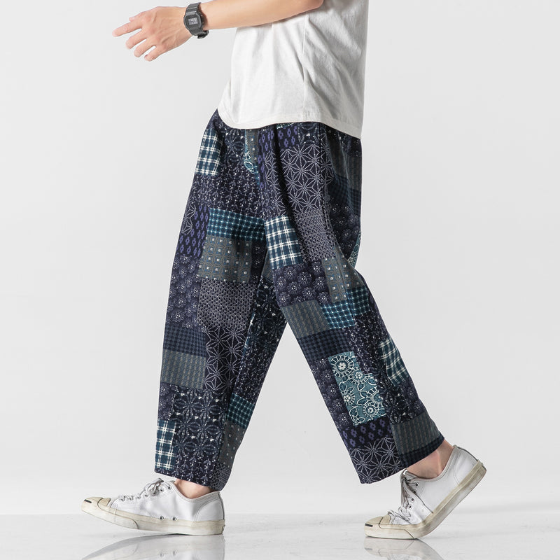 Men's Pants Summer Large Size Loose Harem Pants Men's Trousers
