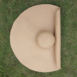 Big Hats Spring/Summer Big Brim Straw Hat Beach Sun-Proof