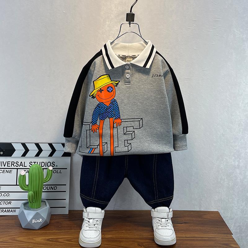 Toddler Boys Sweater Boy's Hoody Spring and Autumn Clothes Tops