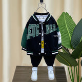 Toddler Boys Jackets Casual Baseball Jacket Spring and Autumn