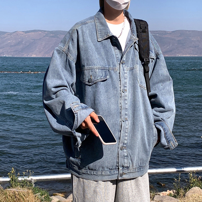 Men Denim Jackets Men Spring Top