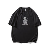 Men T Shitrs Pattern Printing Casual