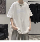 Men T-Shirts Half Sleeve round Neck Loose