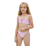 Children Swimsuit Children's Split Swimsuit Little Girl Print