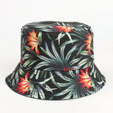 Bucket Hat Fishing Cap Cotton Print Fisherman Hat Men's Spring and Summer Rainbow Color Personalized Printing