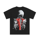 Skull T Shirt Design Skull Hip-Hop Fashionable Brand