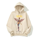 Nirvana Hoodie Rock Angel Printed Hoodie Dark Series Hip Hop