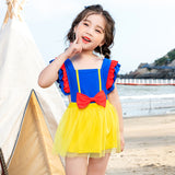 Children Swimsuit Children's Swimsuit Snow White Dress One-Piece Children's