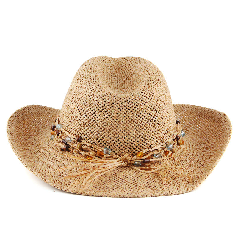Beth Dutton Hat Cowboy Hat Straw Rope Straw Hat Summer Women's Sun Hat Outdoor
