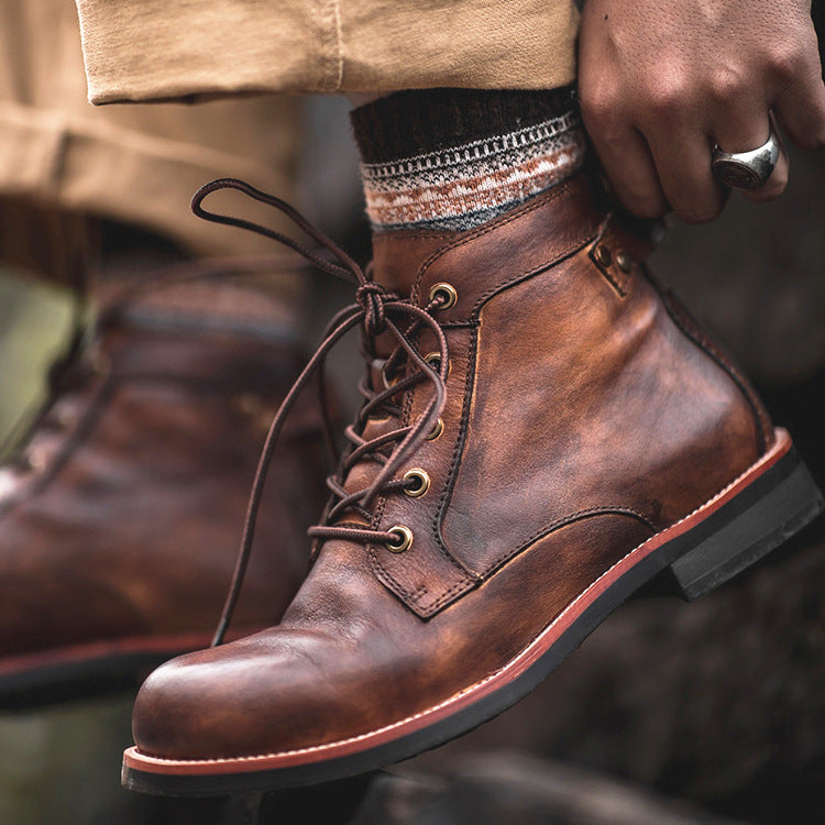 Justin Yellowstone Boots Amekaji Dr. Martens Boots Men'S Installation Boots