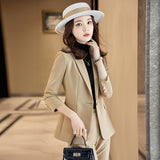 Interview Suit Women Coat Female Spring Autumn Business Suit
