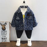 Toddler Boys Jackets Children's Denim Jacket Spring and Autumn