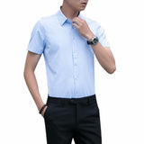 Men Shirts Long Sleeve Anti-Wrinkle