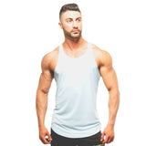 Moisture Wicking Tank Top Base Solid Color Exercise Strap