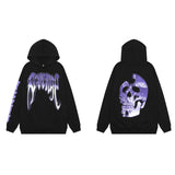Revenge Hoodie Skull Printed Hoodie