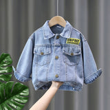 Toddler Boys Jackets Boys' Denim Jacket Spring Clothing Top