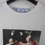 Off White T Shirt Short Sleeve Casual Large Size Tshirt Men'S Clothing Owt