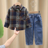 Toddler Boys Sweater Boy's Shirt Suit Shirt