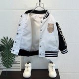 Toddler Boys Jackets Boy's Autumn Coat Baseball Top