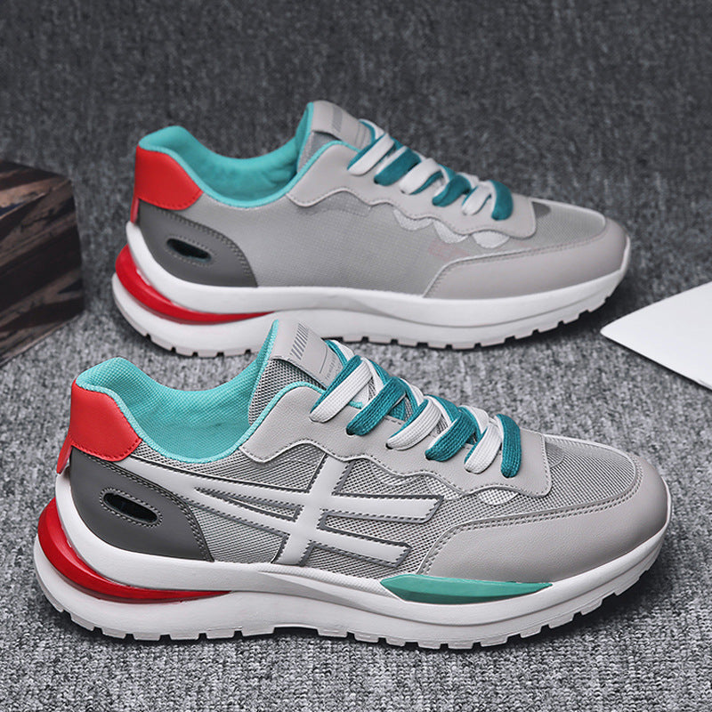 designer Sneaker Shoes Summer Casual Sports Skate Shoes Color Matching Front Lace-up Sports Low-Top Men's Shoes