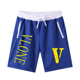 Vlone Shorts Male And Female Large Size Pants Loose Leisure Sports Shorts